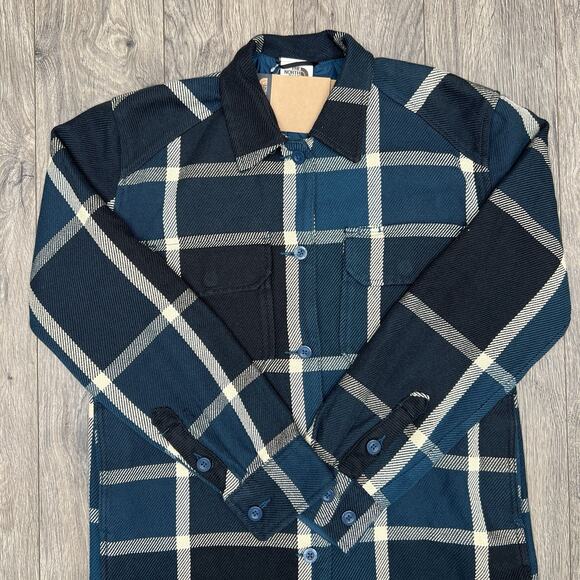 The North Face Valley Twill Utility Coat Size XS Womens Midnight Petrol Blue - Picture 9 of 16